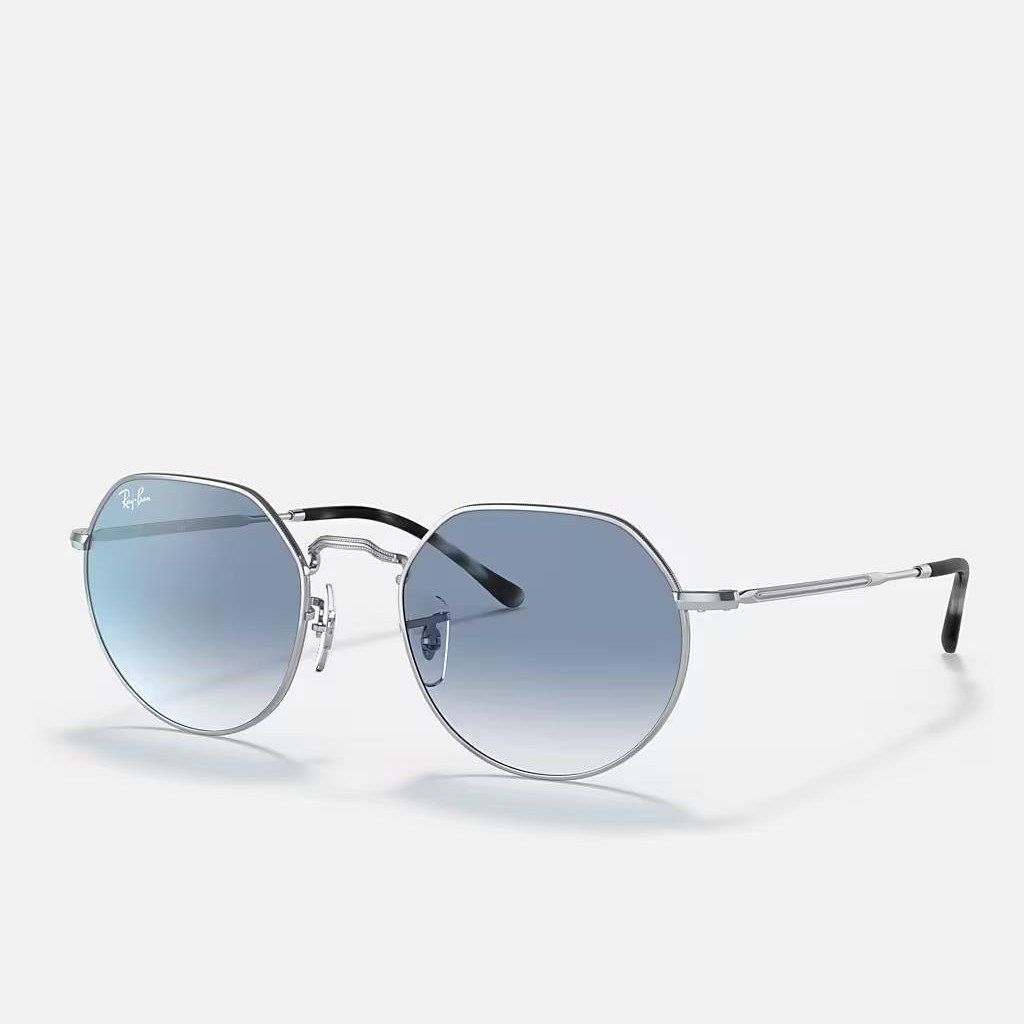 Kính Ray-Ban Jack Bạc Xanh Dương