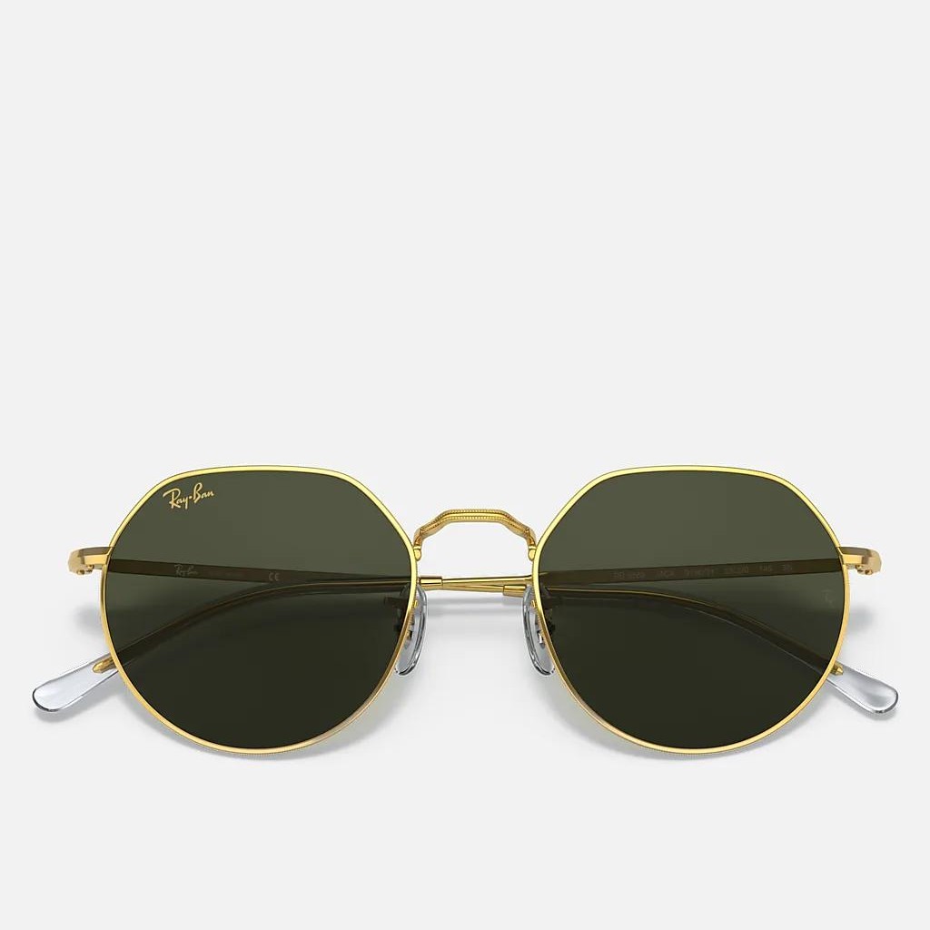 Kính Ray-Ban Jack Vàng Xanh Lá