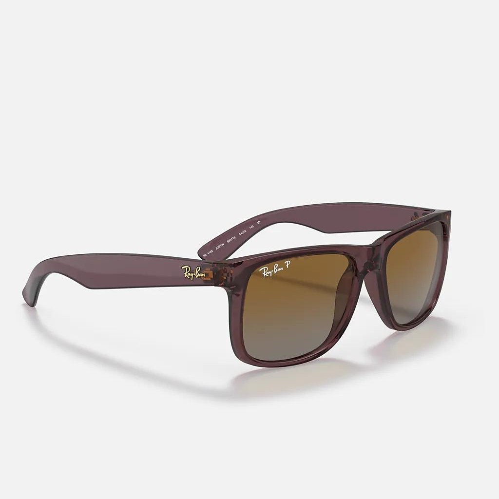 Kính Ray-Ban Justin Classic Nâu Đậm