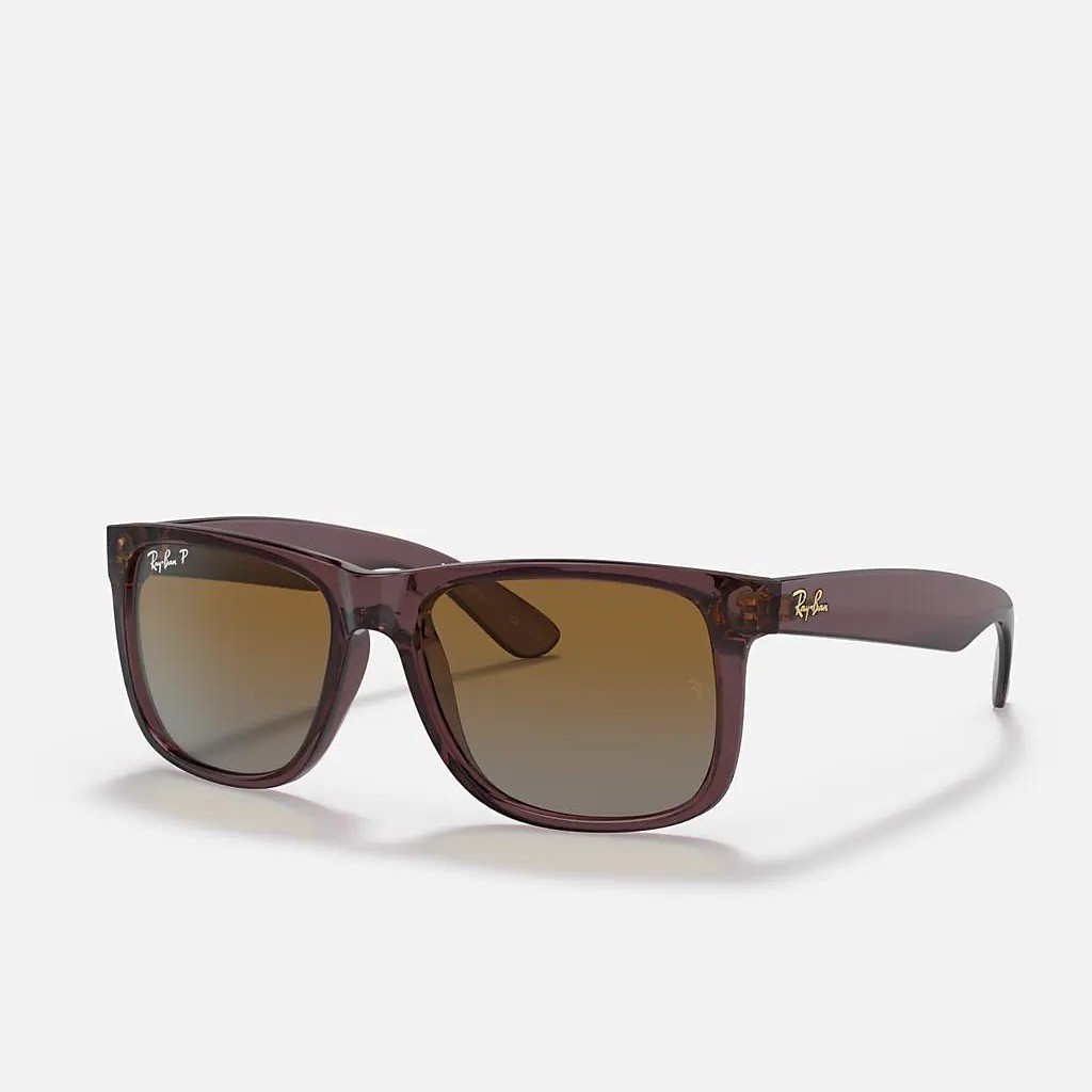 Kính Ray-Ban Justin Classic Nâu Đậm