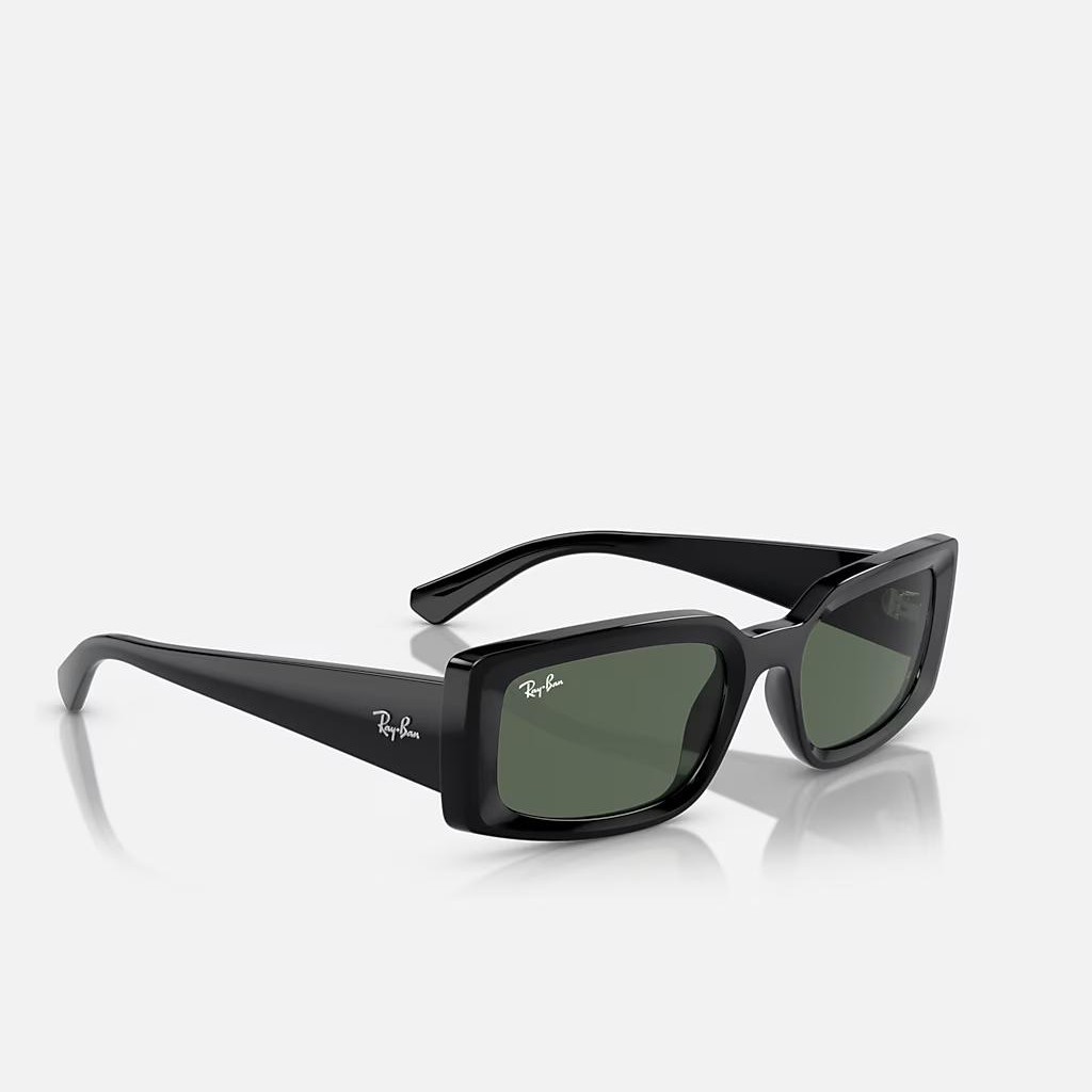 Kính Ray-Ban Kiliane Bio-Based Đen Xanh Lá