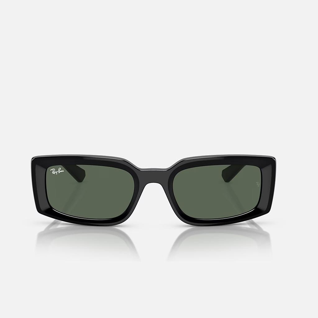 Kính Ray-Ban Kiliane Bio-Based Đen Xanh Lá