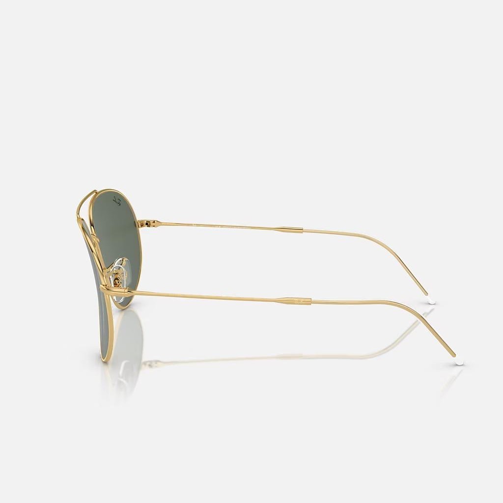 Kính Ray-Ban Aviator Reverse Vàng Xanh Lá