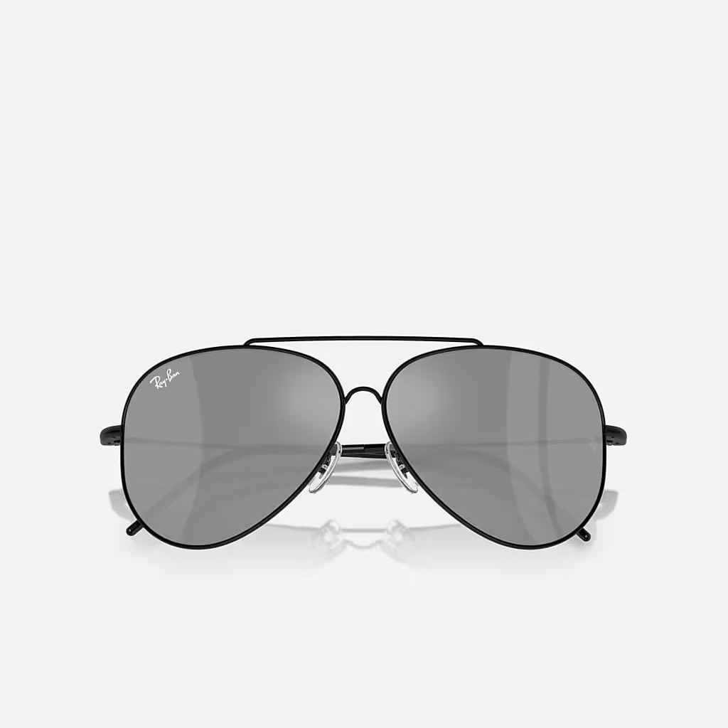 Kính Ray-Ban Aviator Reverse Đen Bạc