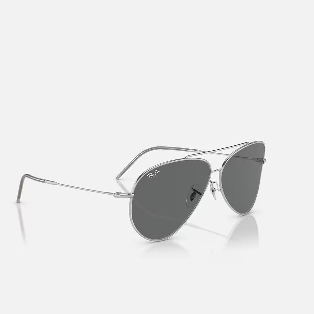 Kính Ray-Ban Aviator Reverse Bạc Xám