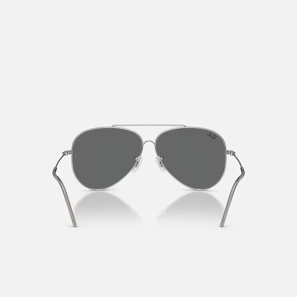 Kính Ray-Ban Aviator Reverse Bạc Xám