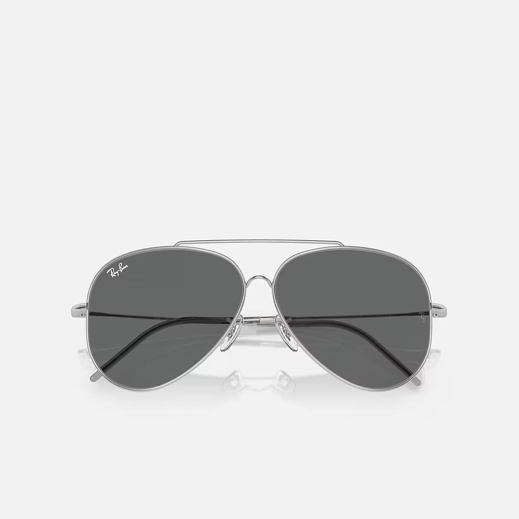 Kính Ray-Ban Aviator Reverse Bạc Xám