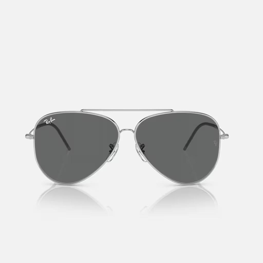 Kính Ray-Ban Aviator Reverse Bạc Xám