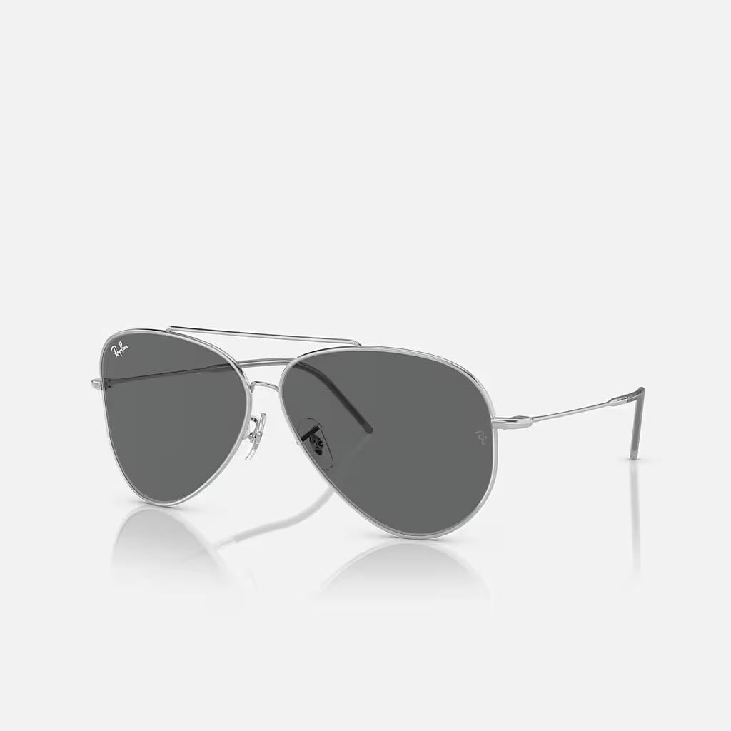 Kính Ray-Ban Aviator Reverse Bạc Xám