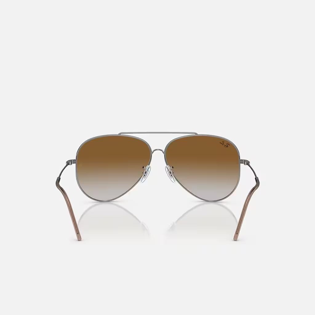 Kính Ray-Ban Aviator Reverse Xám Nâu