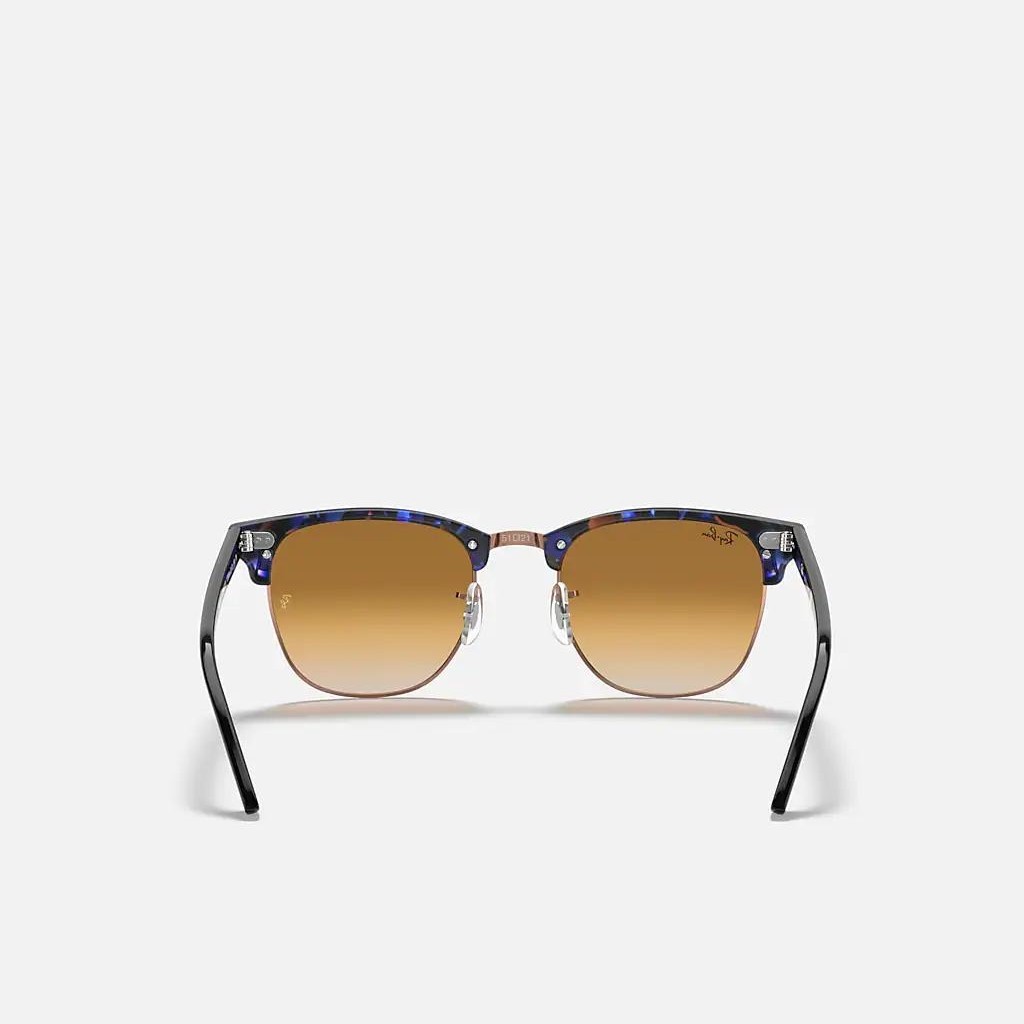 Kính Ray-Ban Clubmaster Fleck Xanh Dương Nâu