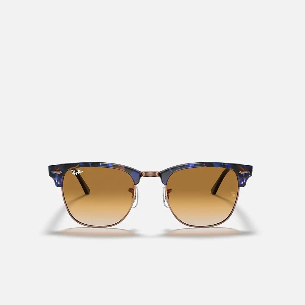 Kính Ray-Ban Clubmaster Fleck Xanh Dương Nâu