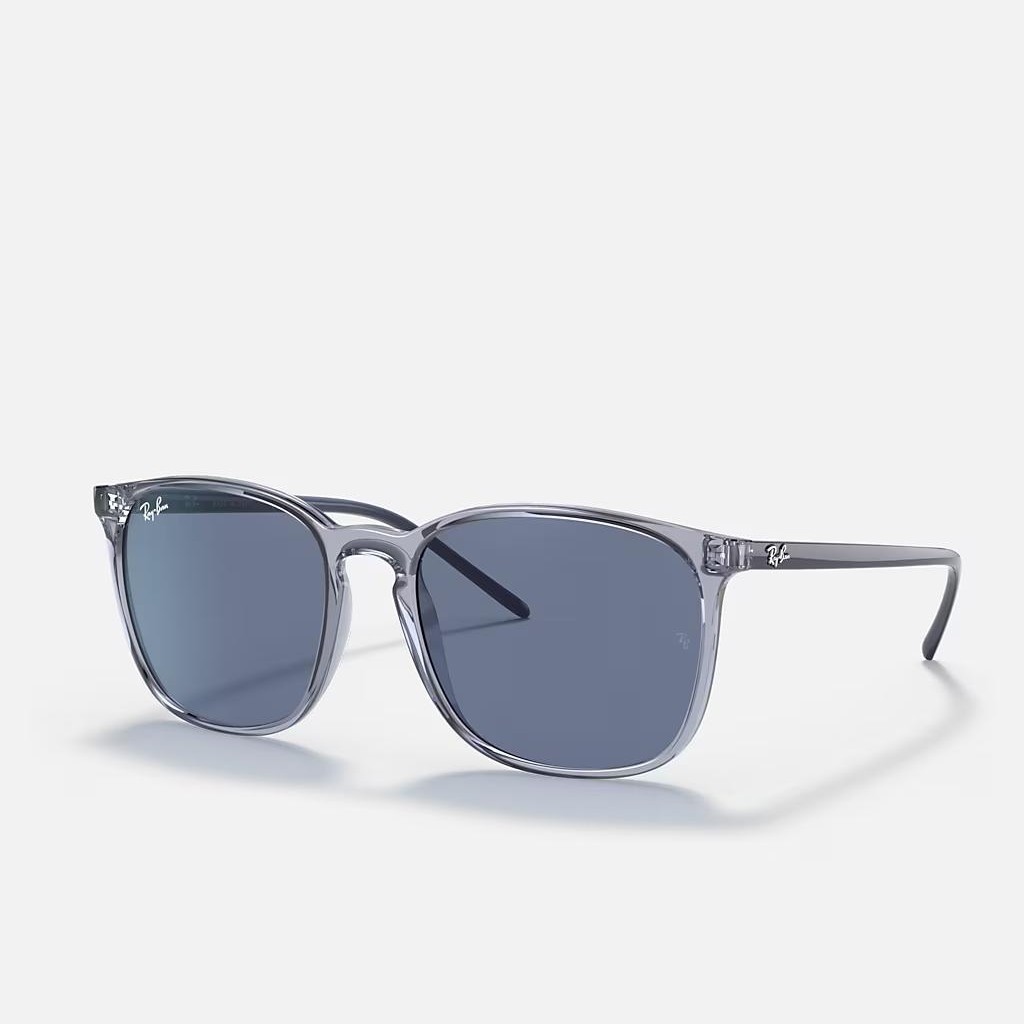 Kính Ray-Ban Rb4387 Xanh Dương Trong