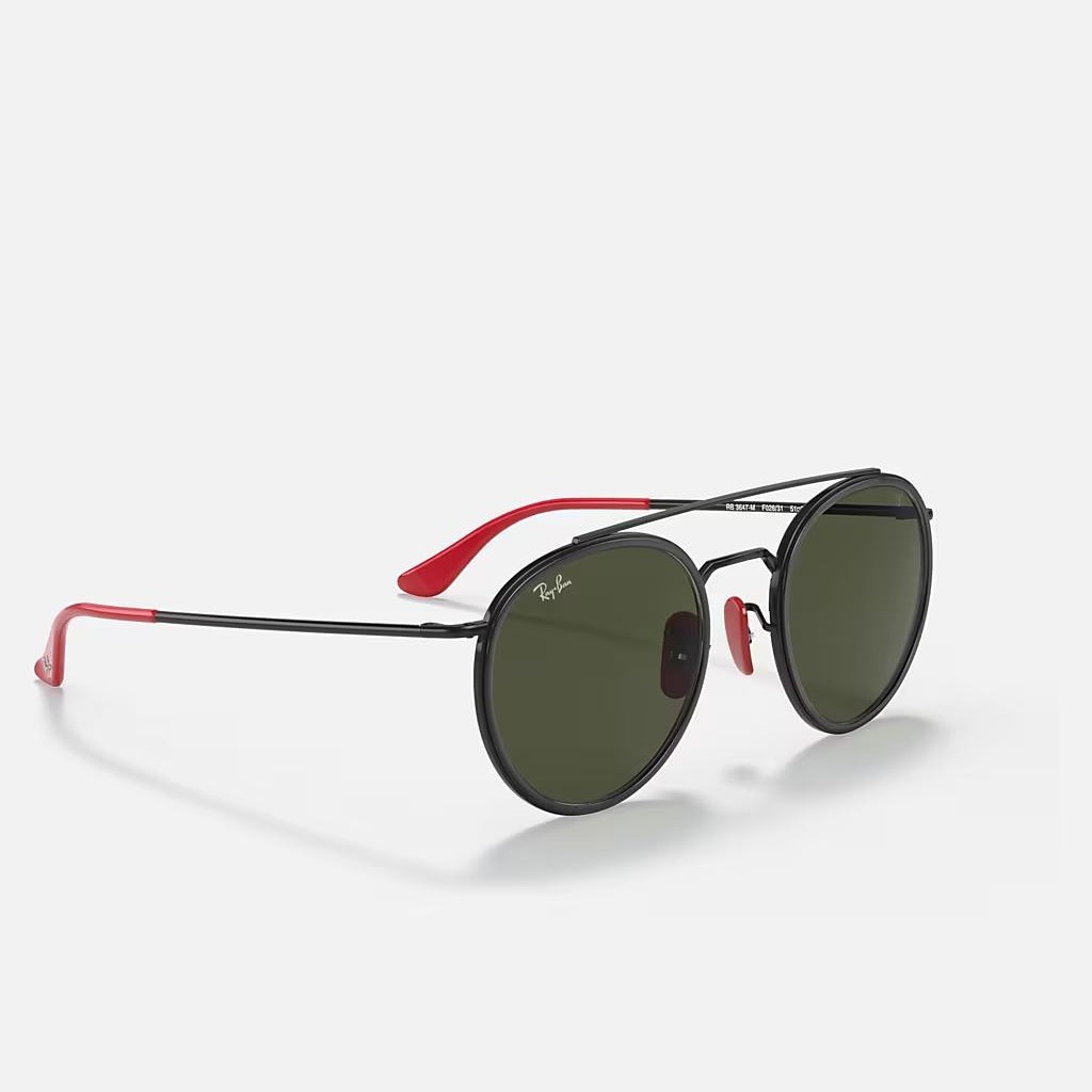 Kính Ray-Ban Rb3647M Scuderia Ferrari Collection Đen Xanh Lá