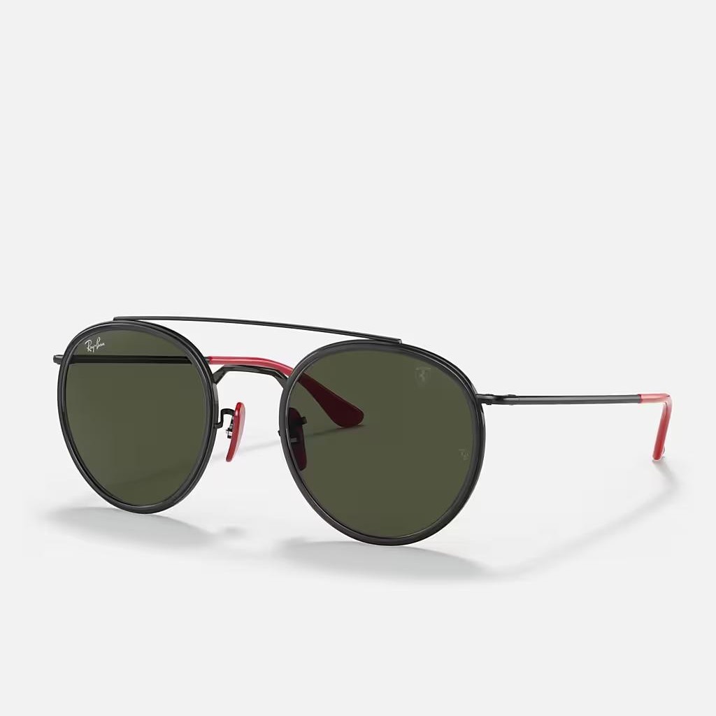 Kính Ray-Ban Rb3647M Scuderia Ferrari Collection Đen Xanh Lá