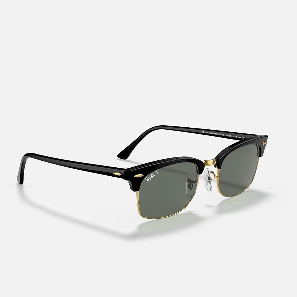 Kính Ray-Ban Clubmaster Square Đen Xanh Lá