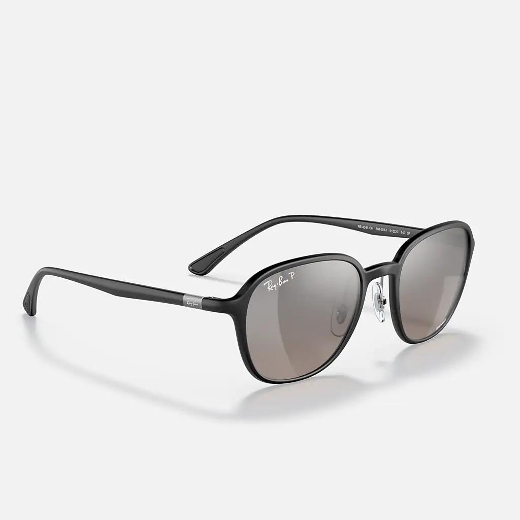 Kính Ray-Ban Rb4341Ch Chromance Đen Bạc