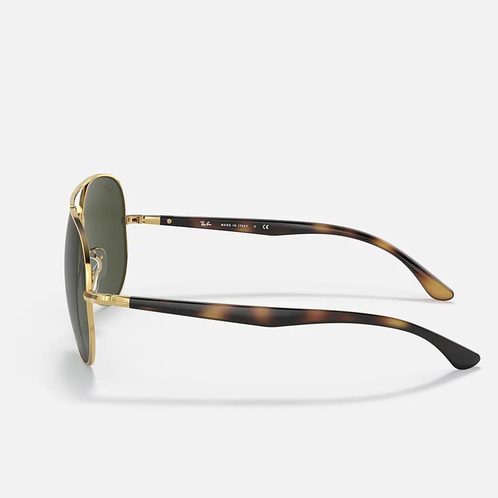 Kính Ray-Ban Rb3675 Vàng Xanh Lá