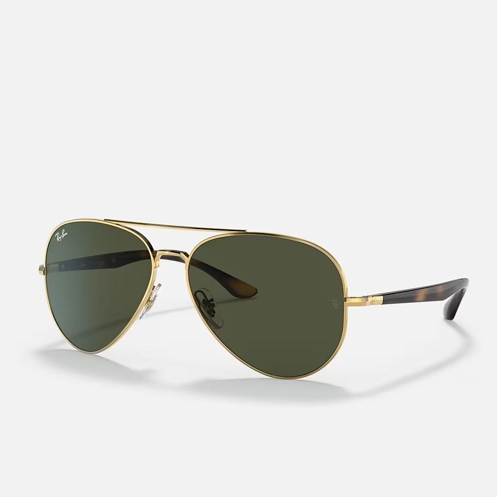 Kính Ray-Ban Rb3675 Vàng Xanh Lá