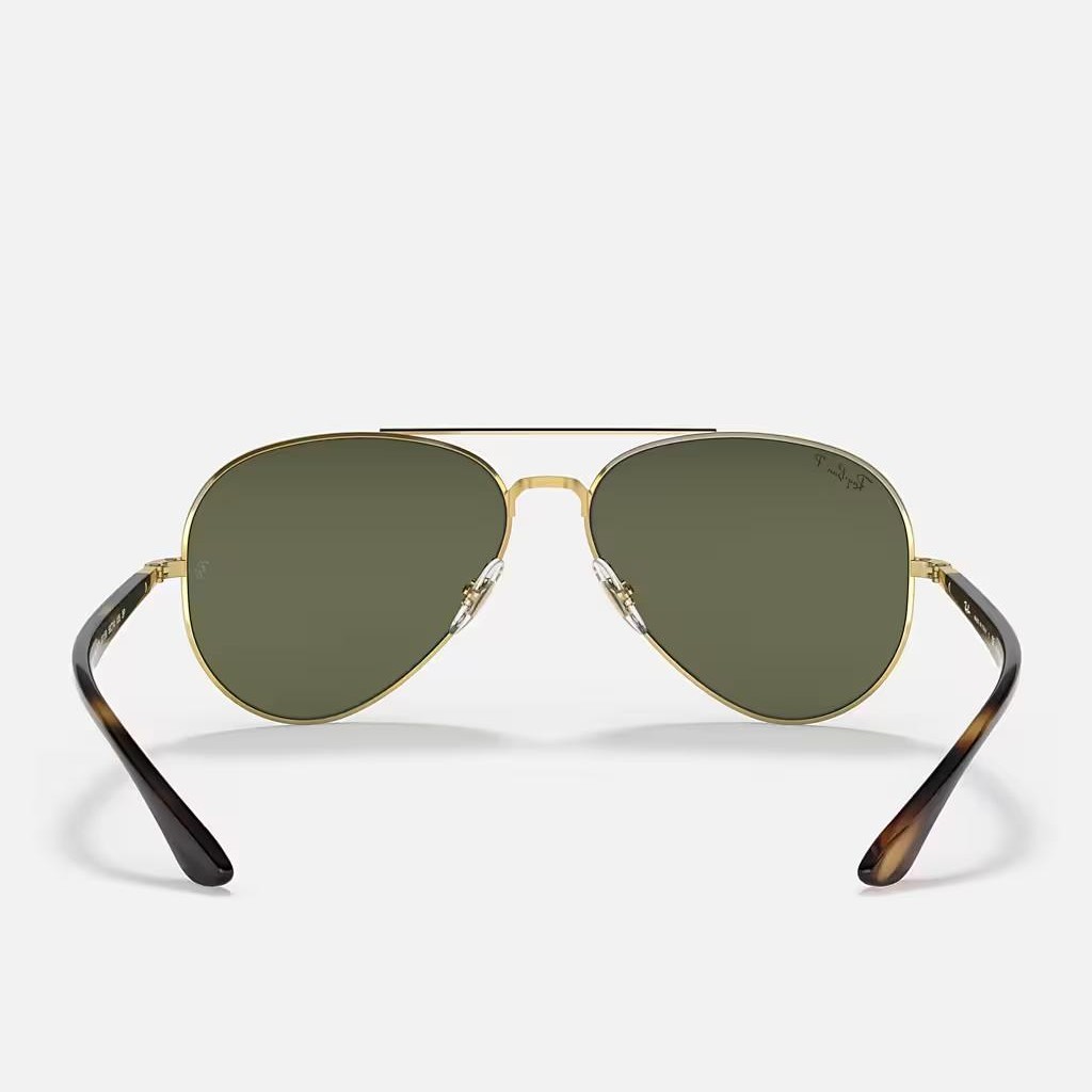 Kính Ray-Ban Rb3675 Polarized Vàng Xanh Lá