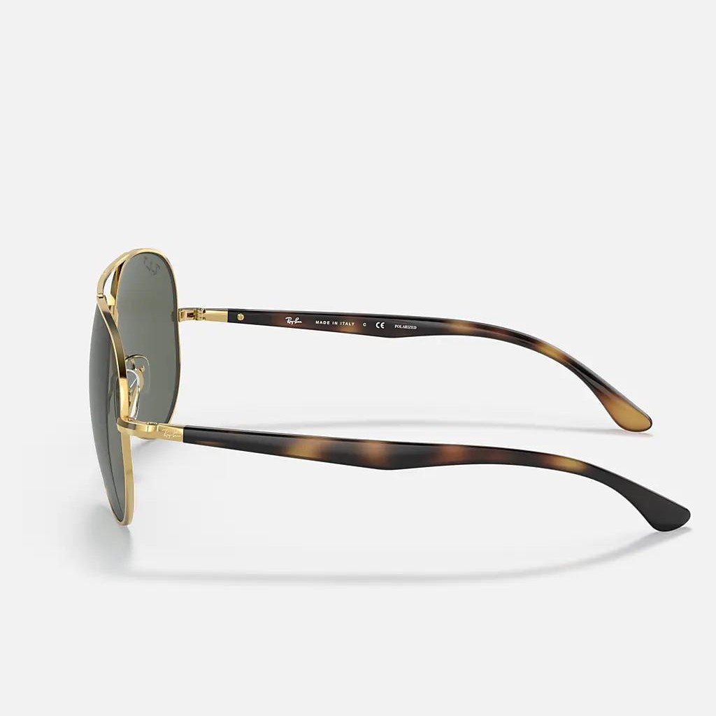 Kính Ray-Ban Rb3675 Polarized Vàng Xanh Lá