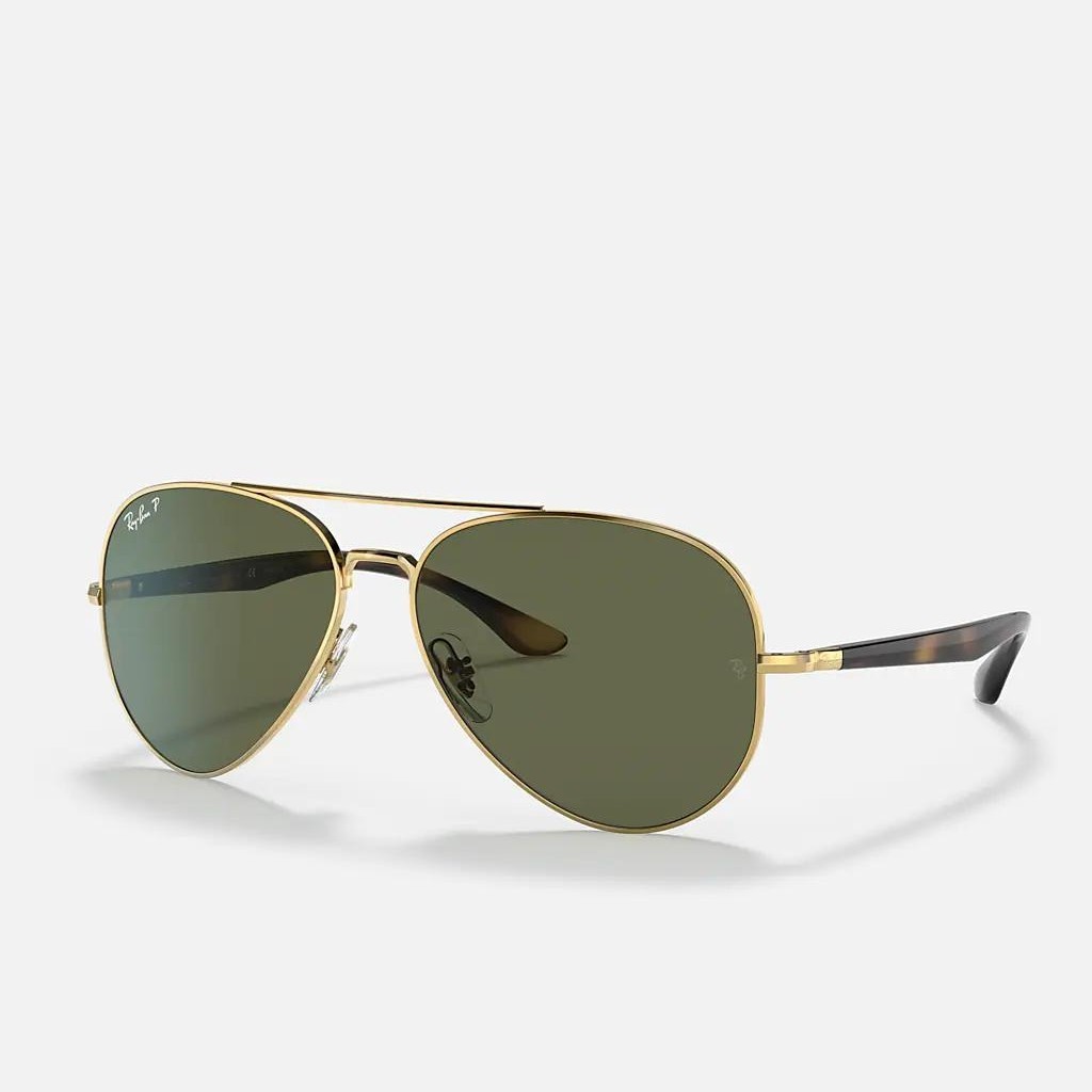 Kính Ray-Ban Rb3675 Polarized Vàng Xanh Lá