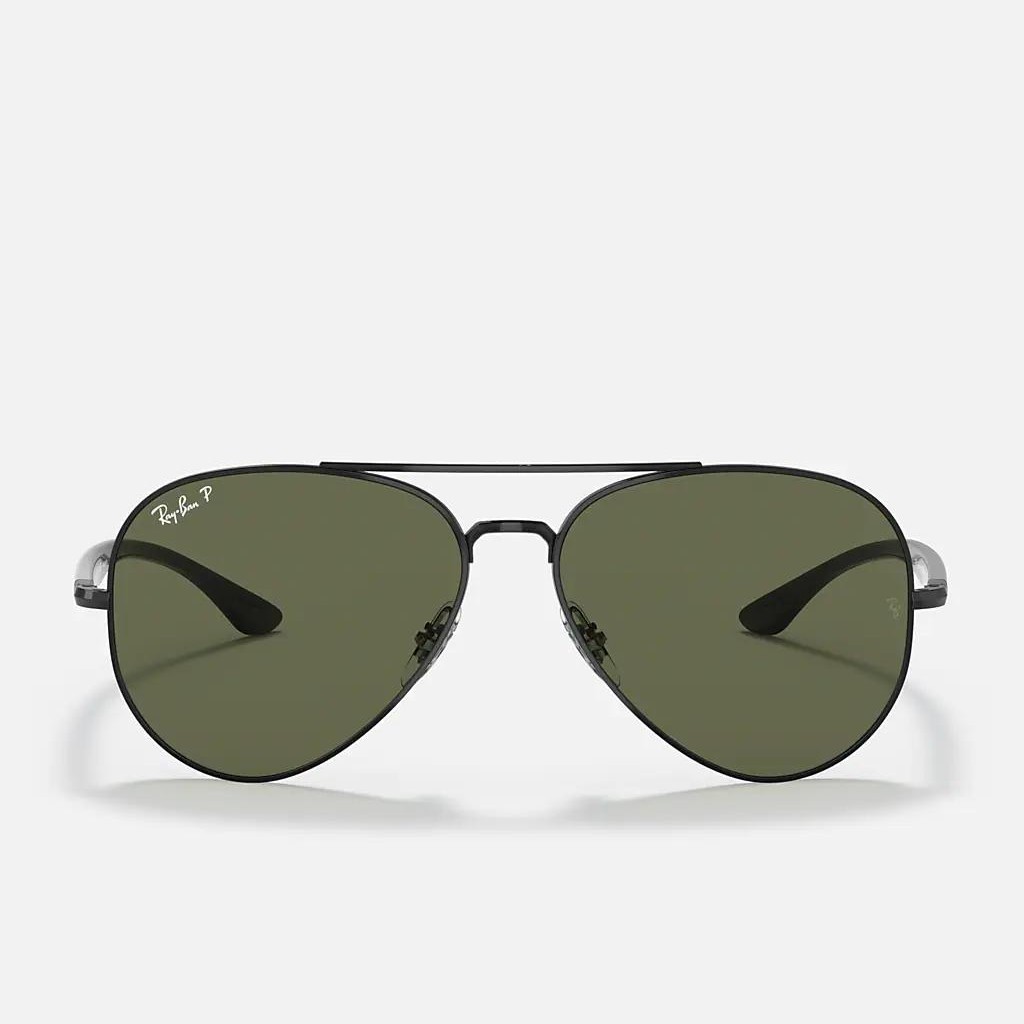 Kính Ray-Ban Rb3675 Polarized Đen Xanh Lá