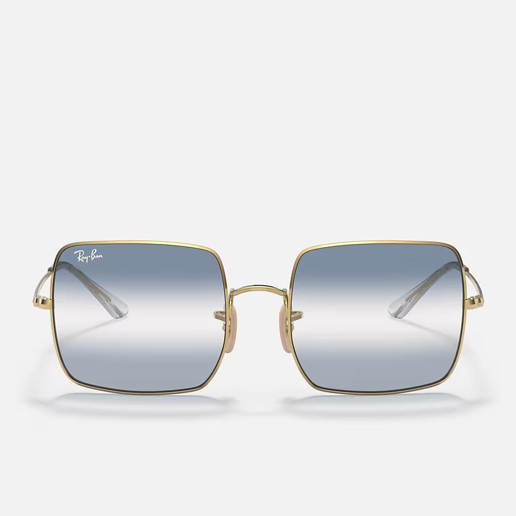 Kính Ray-Ban Square 1971 Bi-Gradient Vàng Xanh Dương