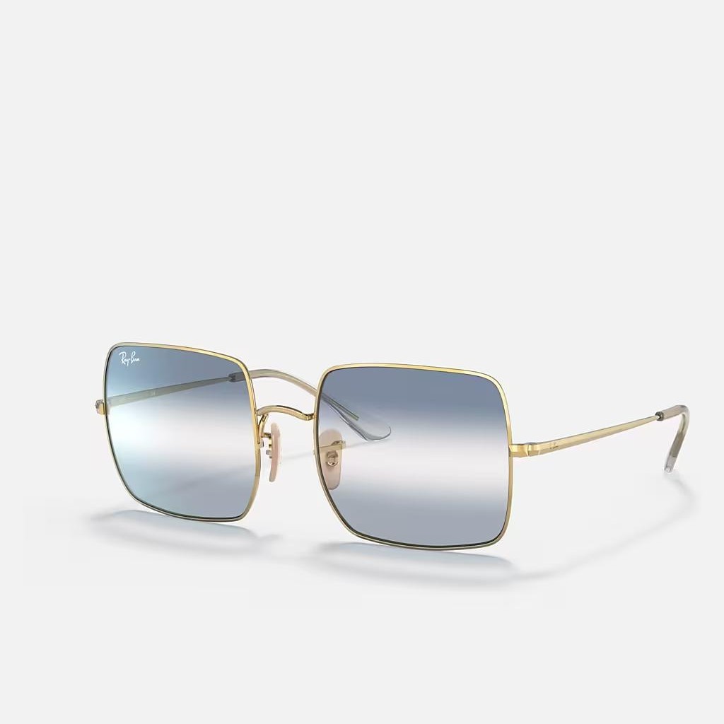 Kính Ray-Ban Square 1971 Bi-Gradient Vàng Xanh Dương