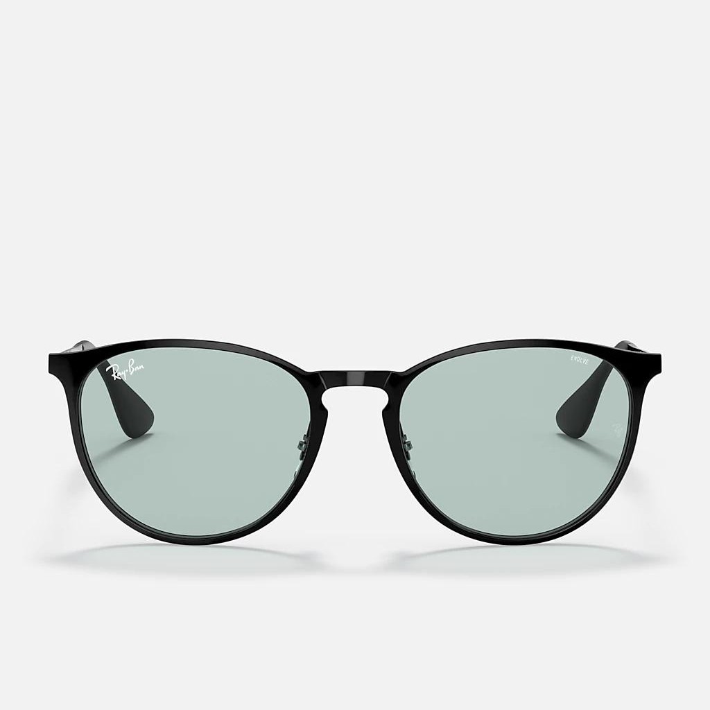 Kính Ray-Ban Erika Metal Evolve Đen Xanh Lá