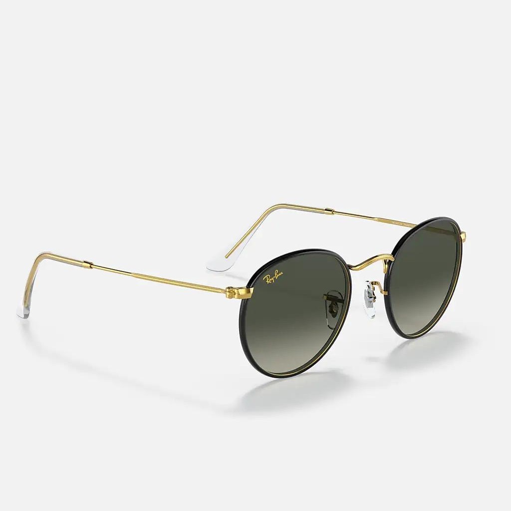 Kính Ray-Ban Round Metal Full Color Legend Đen Xám