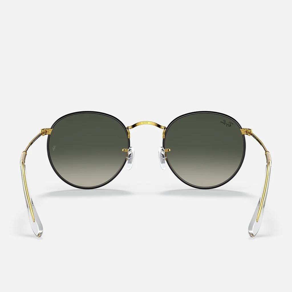 Kính Ray-Ban Round Metal Full Color Legend Đen Xám