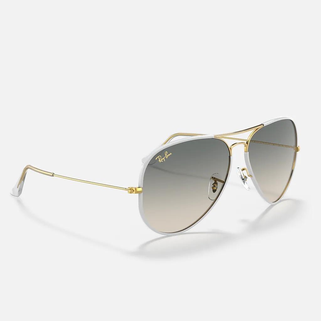 Kính Ray-Ban Aviator Full Color Legend Xám