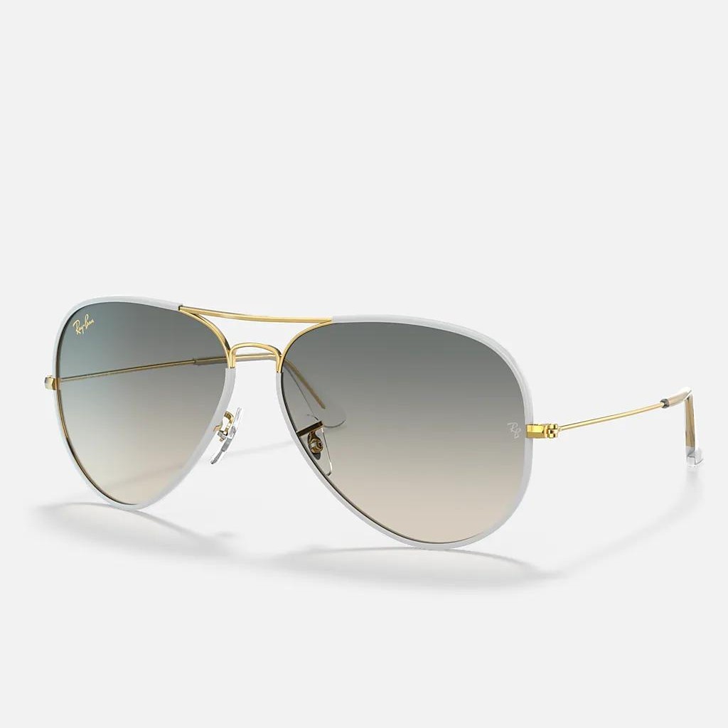 Kính Ray-Ban Aviator Full Color Legend Xám