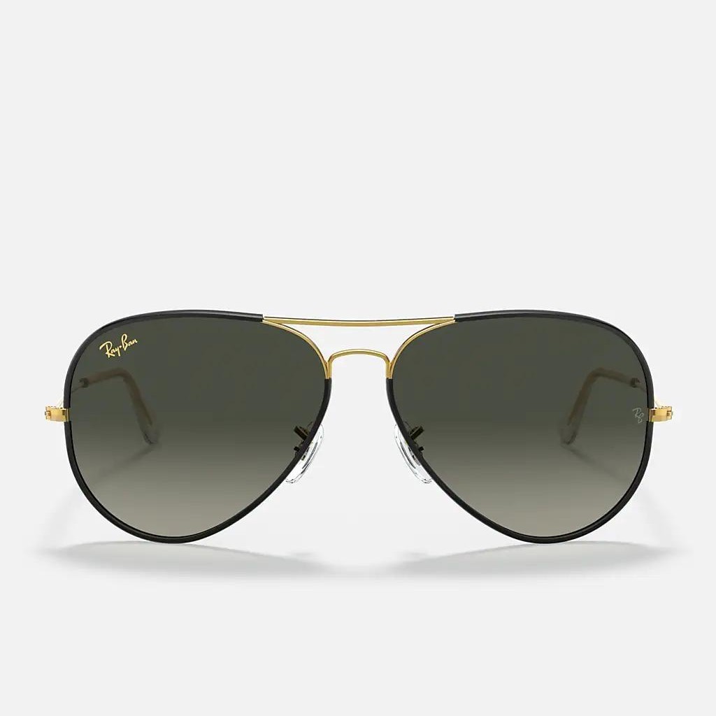 Kính Ray-Ban Aviator Full Color Legend Đen Xám