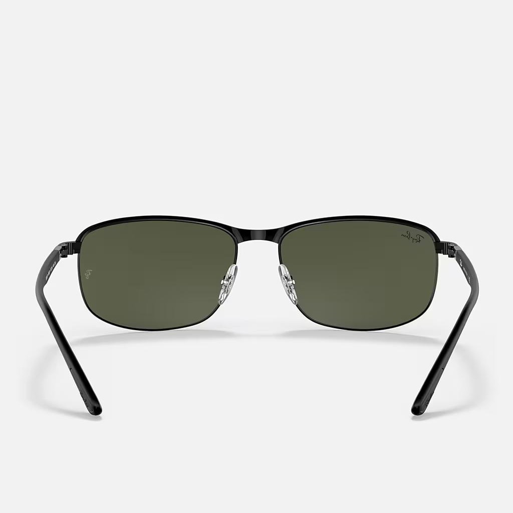 Kính Ray-Ban Rb3671 Đen Xanh Lá