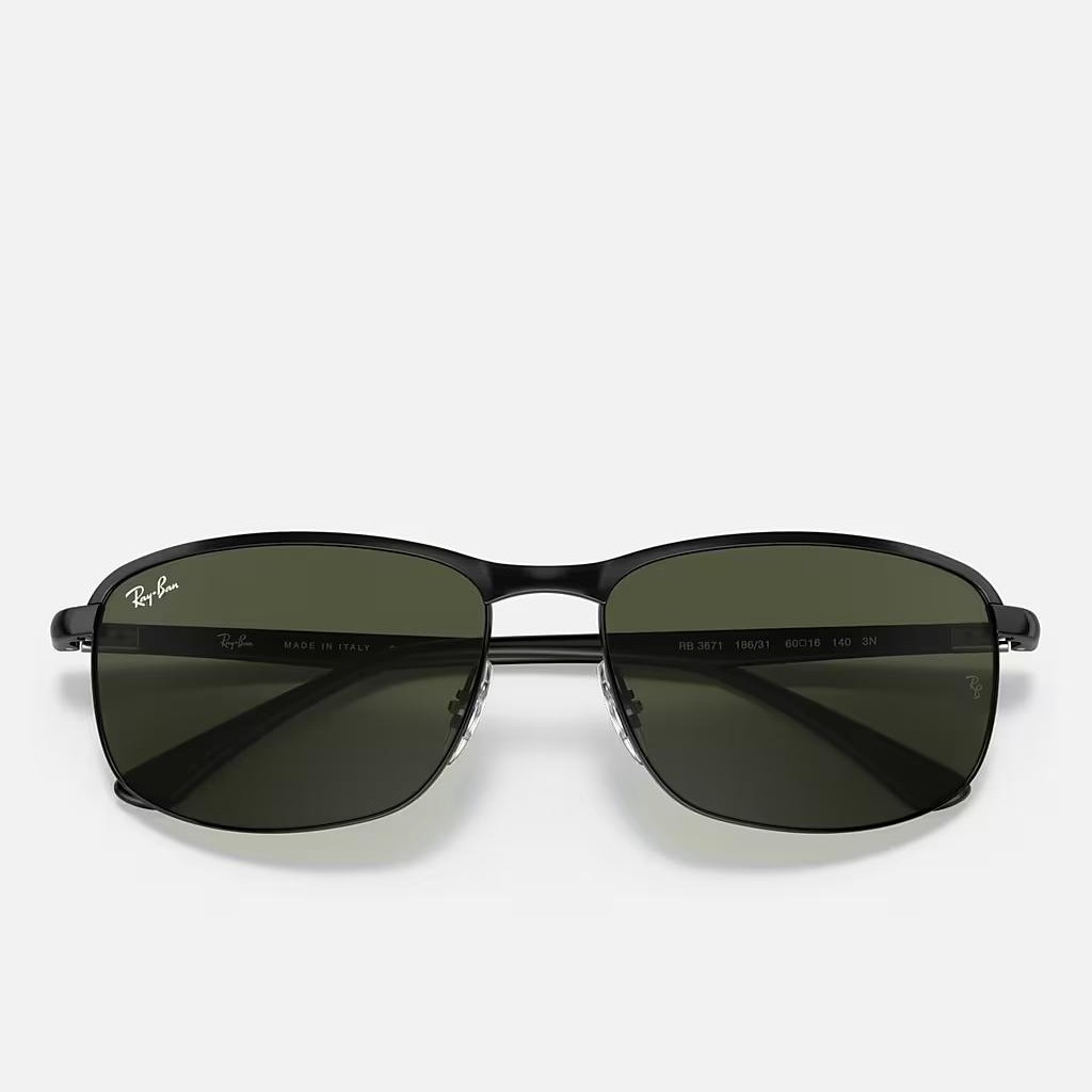 Kính Ray-Ban Rb3671 Đen Xanh Lá