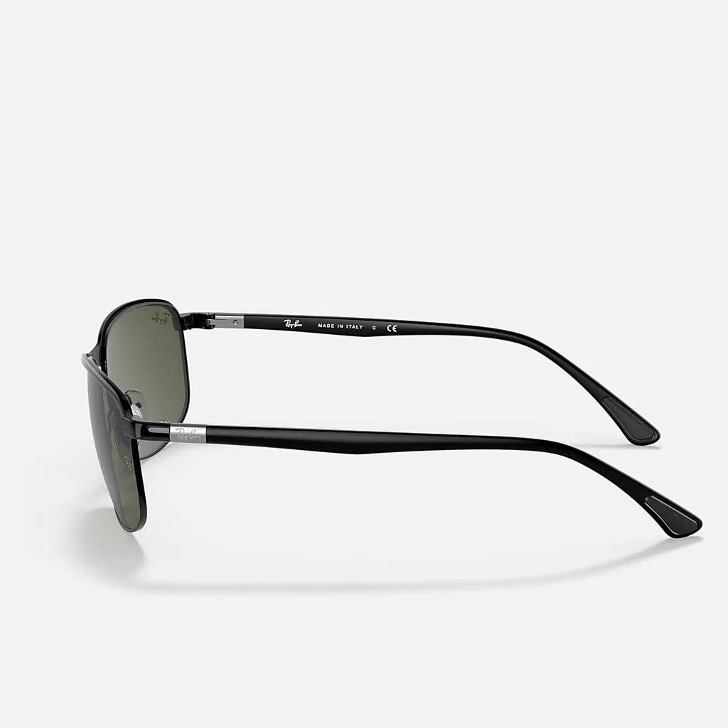 Kính Ray-Ban Rb3671 Đen Xanh Lá