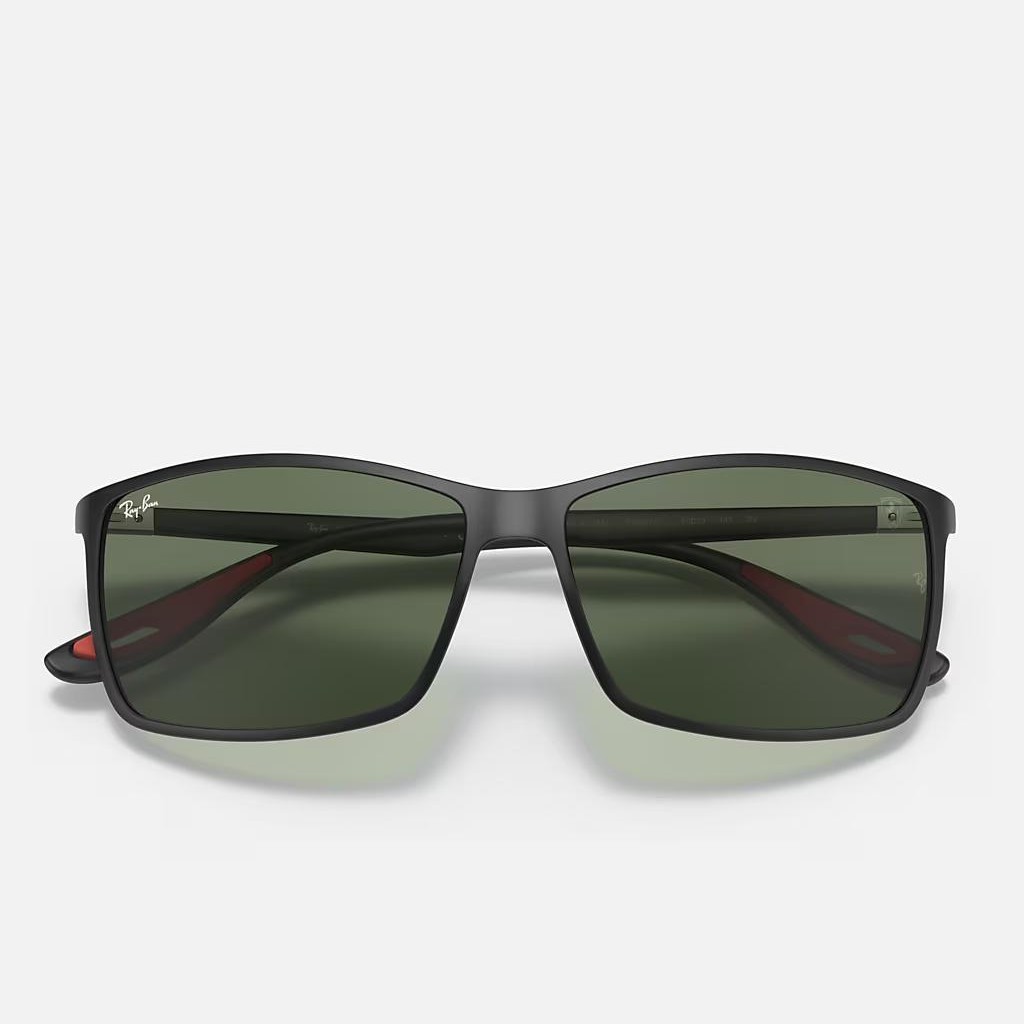 Kính Ray-Ban Rb4179M Scuderia Ferrari Collection Đen Nhám Xanh Lá