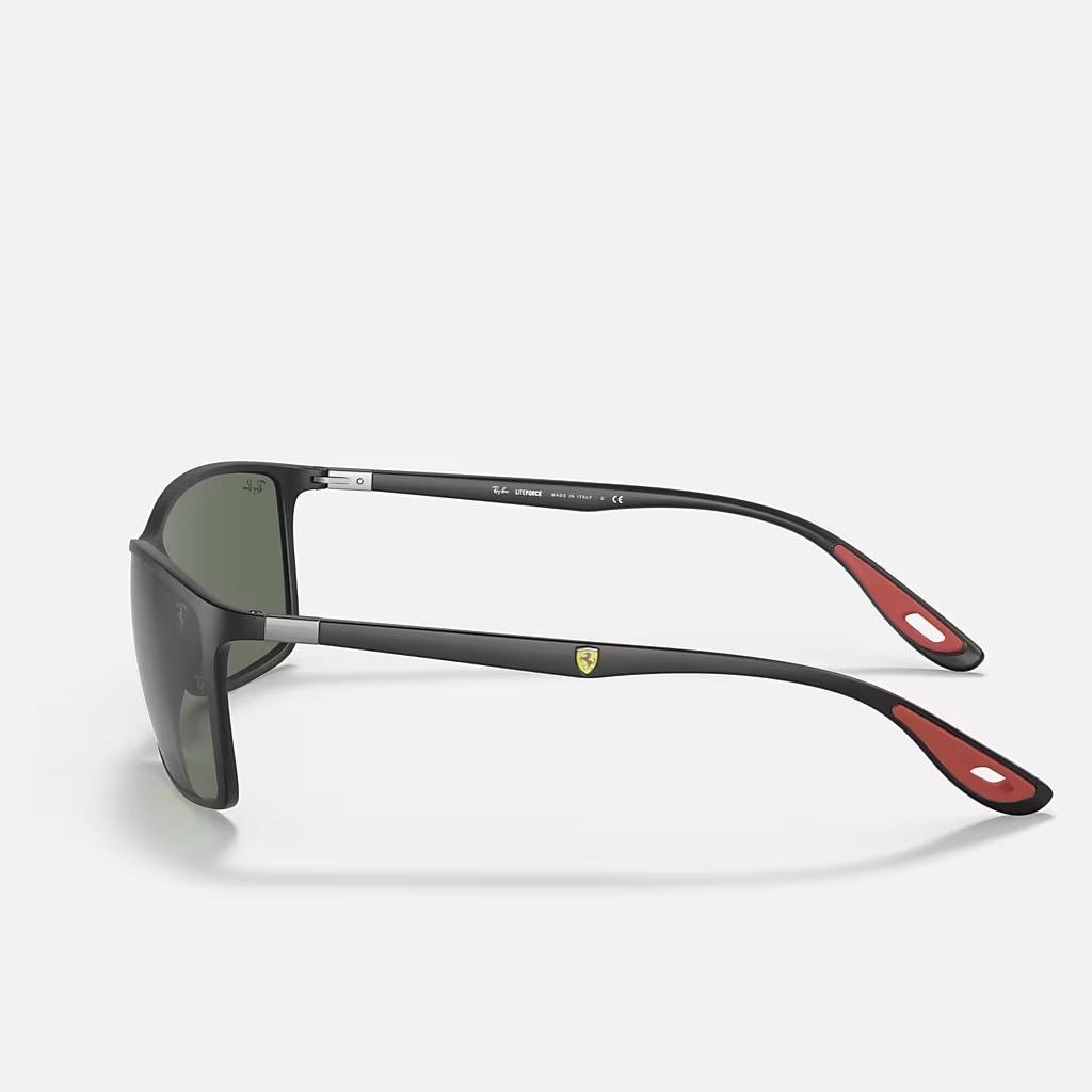 Kính Ray-Ban Rb4179M Scuderia Ferrari Collection Đen Nhám Xanh Lá