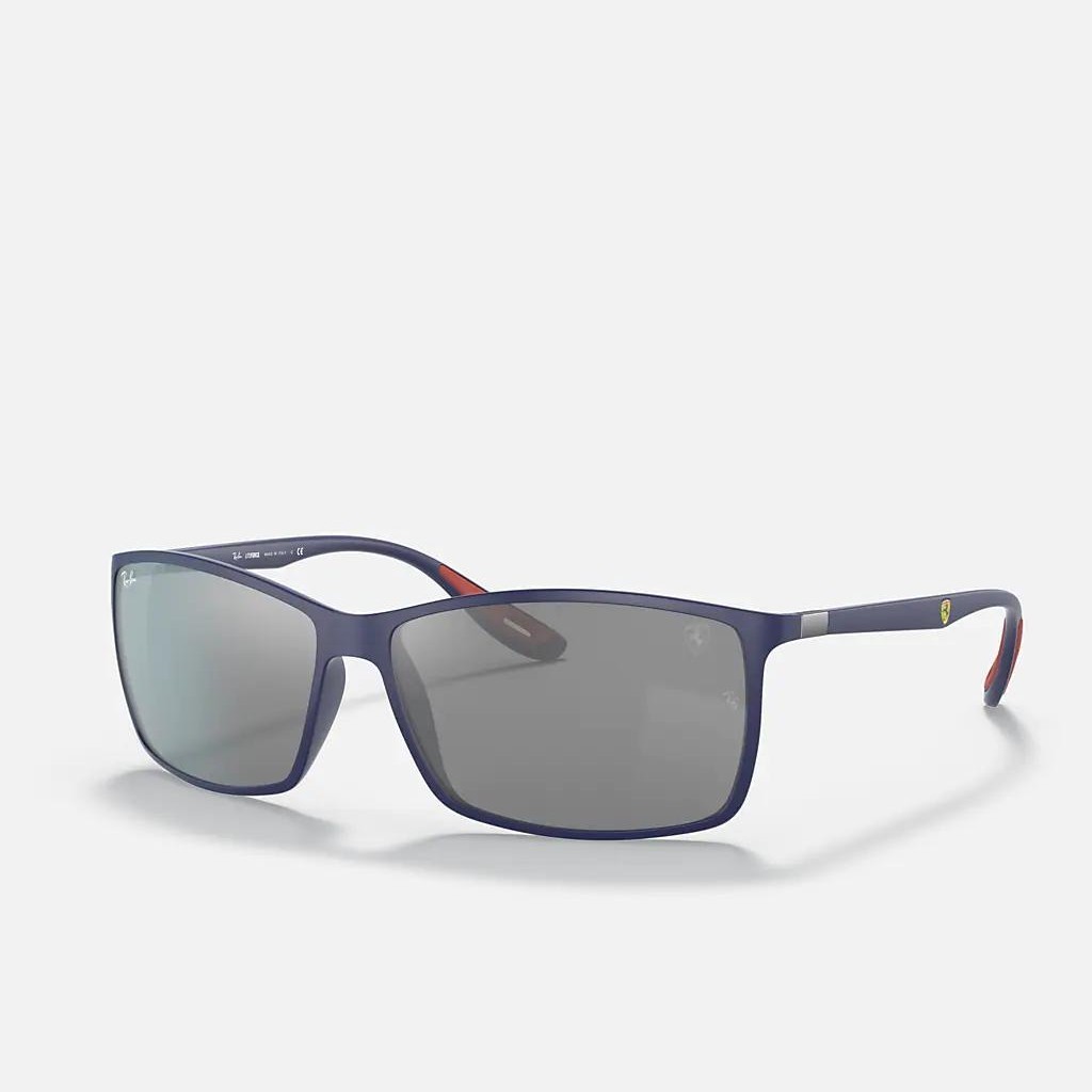 Kính Ray-Ban Rb4179M Scuderia Ferrari Collection Xanh Dương Nhám Xám