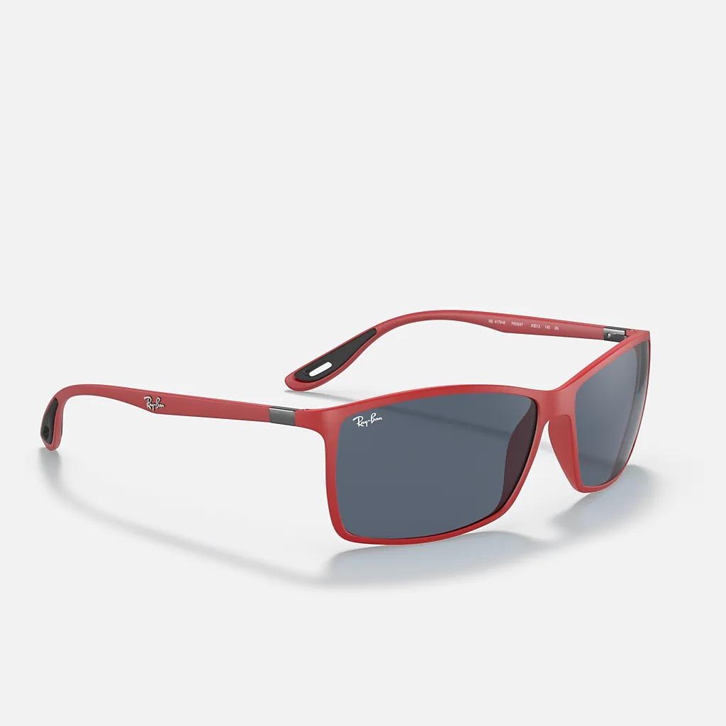 Kính Ray-Ban Rb4179M Scuderia Ferrari Collection Đỏ Nhám Xám