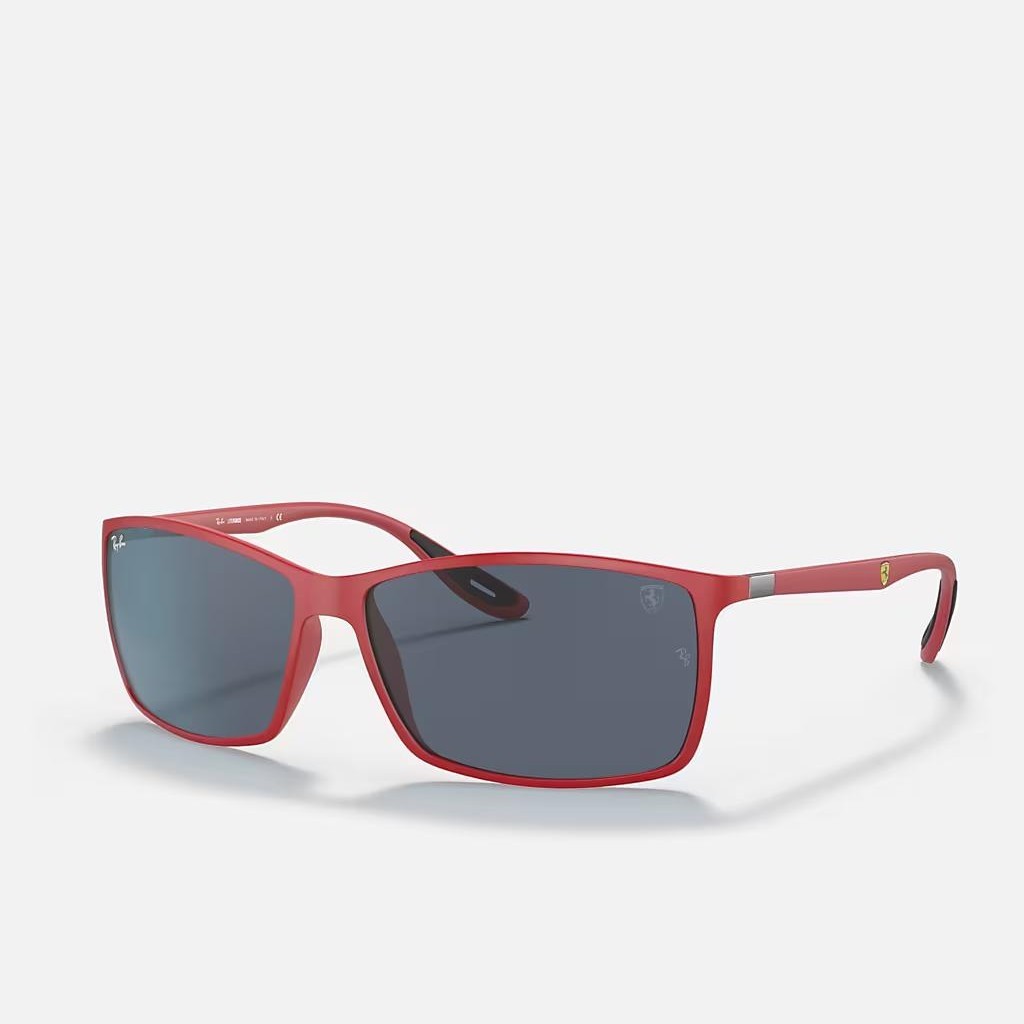 Kính Ray-Ban Rb4179M Scuderia Ferrari Collection Đỏ Nhám Xám