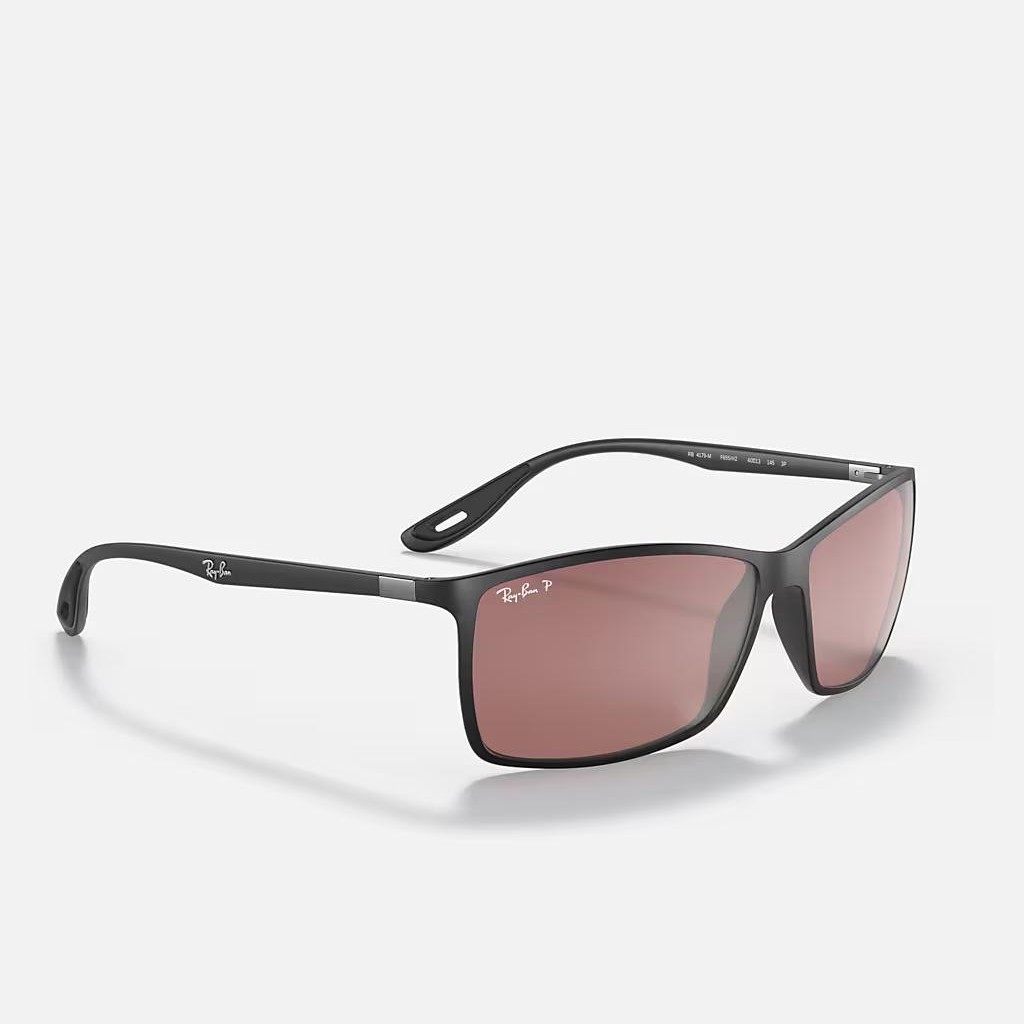 Kính Ray-Ban Rb4179M Scuderia Ferrari Collection Đen Nhám Tím