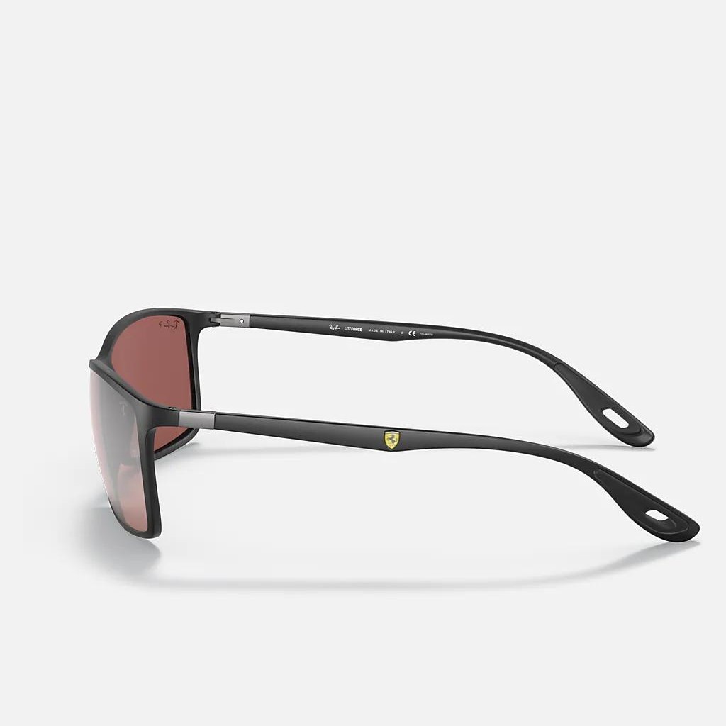 Kính Ray-Ban Rb4179M Scuderia Ferrari Collection Đen Nhám Tím