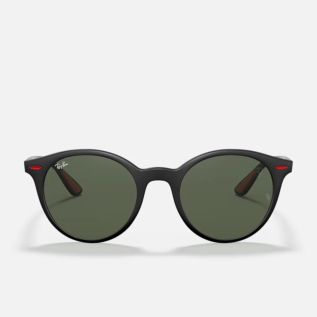 Kính Ray-Ban Rb4296M Scuderia Ferrari Collection Đen Nhám Xanh Lá