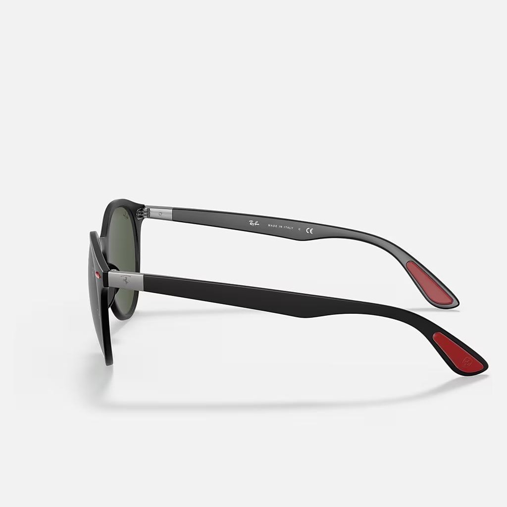 Kính Ray-Ban Rb4296M Scuderia Ferrari Collection Đen Nhám Xanh Lá