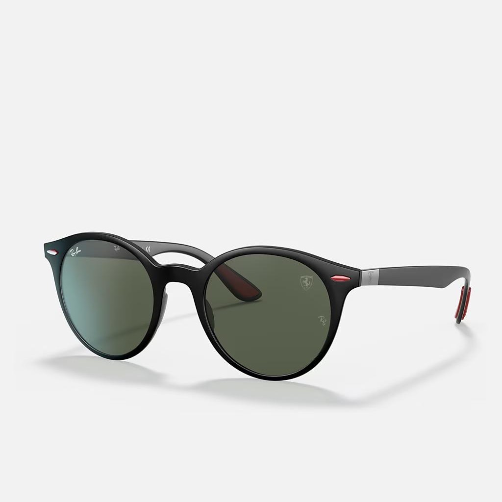 Kính Ray-Ban Rb4296M Scuderia Ferrari Collection Đen Nhám Xanh Lá