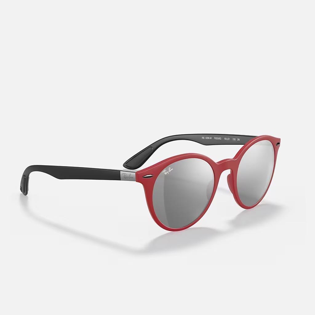 Kính Ray-Ban Rb4296M Scuderia Ferrari Collection Đỏ Nhám Xám