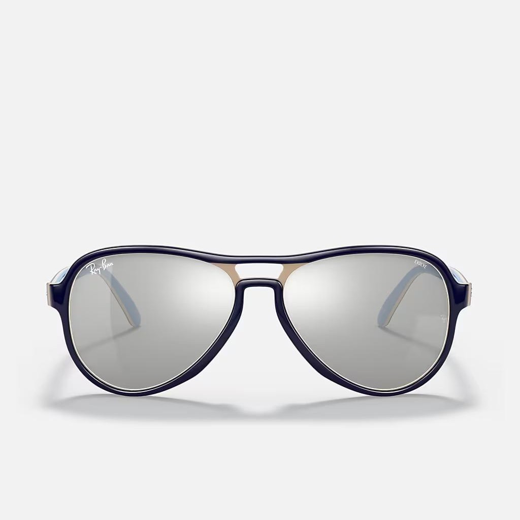 Kính Ray-Ban Vagabond Mirror Evolve Xanh Dương